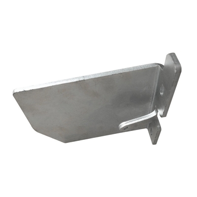 Soem-Herstellungs-Blatt-metallschneidender Bearbeitungsteile CNC, der flaches galvanisiertes Blech verbiegt
