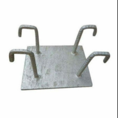 8mm Galvanisierungseingebettete Stahlplatten-Betonplatte-Architekturblech-Teile