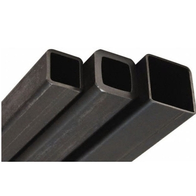 Flussstahl-Höhlen-Quadrat-rechteckiges Stahlrohr TUV 20mm rechter Seite für Baumaterialien