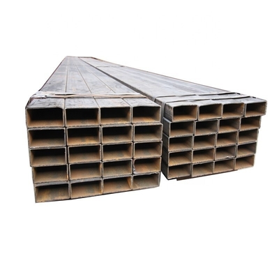 6M Hot Rolled Square rechteckiges Stahlrohr 2 Zoll-Flussstahl-Rohr Soem