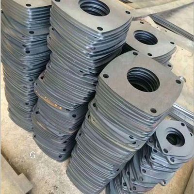 Galvanisierender Stahl-CNC-Metalllaser, der kundenspezifische Metallherstellungs-Services für Teile schneidet