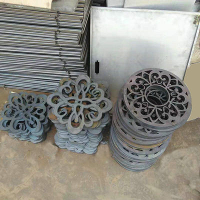 Galvanisierender Stahl-CNC-Metalllaser, der kundenspezifische Metallherstellungs-Services für Teile schneidet