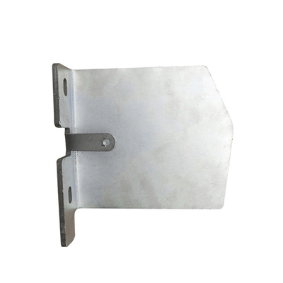 Soem-Herstellungs-Blatt-metallschneidender Bearbeitungsteile CNC, der flaches galvanisiertes Blech verbiegt
