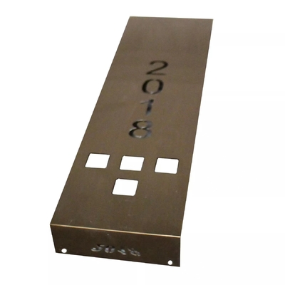 Die Anodisierungskupfer-und Aluminiumplatte, die Laser CNC verbiegt, schnitt die Blechtafel, die Teile verarbeitet