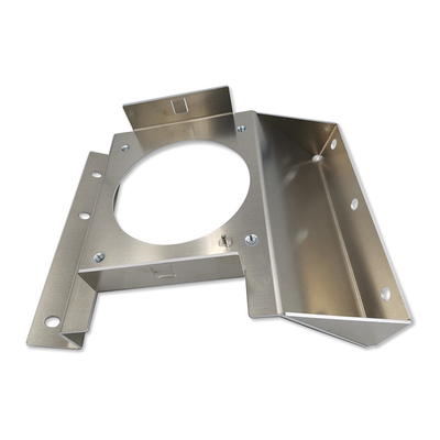 Präzision 6mm Aluminium-CNC Laser-Ausschnitt-Blech, welches das Verbiegen stempelt
