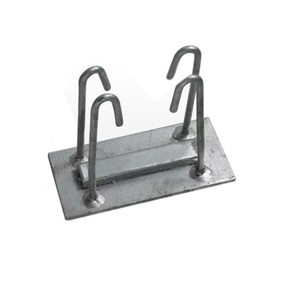 8mm Galvanisierungseingebettete Stahlplatten-Betonplatte-Architekturblech-Teile