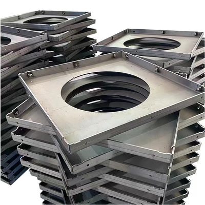 50mm lochende SS bedecken kundenspezifisches Metallschweißenden kupfernen Laser, der die verzinkten Dienstleistungen schneidet