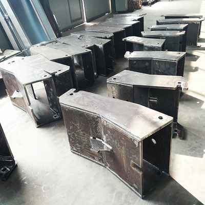 900mm Q355B Laser-Schnitt-Blech, das SPCC-Metallschweißens-Teile verarbeitet