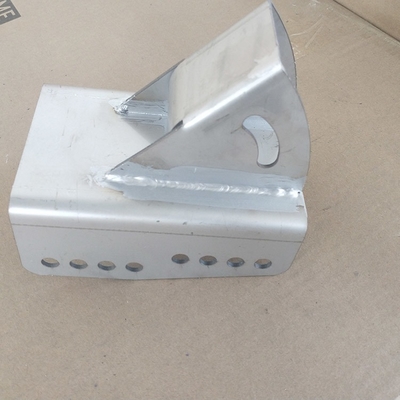 100mm galvanisiertes kundenspezifisches Metall, das verbiegende CNC-Blech-Herstellung stempelnd schweißt