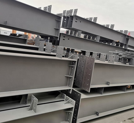 60mm kundenspezifische Metallrahmen-Herstellungs-großes geschweißtes Stahlgebäudestrukturen ODM