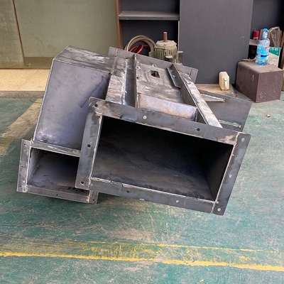 60mm kundenspezifische Metallrahmen-Herstellungs-großes geschweißtes Stahlgebäudestrukturen ODM