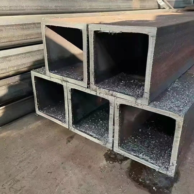 200mm schwarzes Quadrat-rechteckiger Stahlrohr RoHS Laser, der Flussstahl schneidet