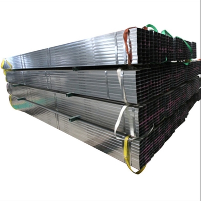 1000mm - 12000mm Vierkantstahl-Rohr-heißes Bad-galvanisiertes Hohlprofil-Rohr