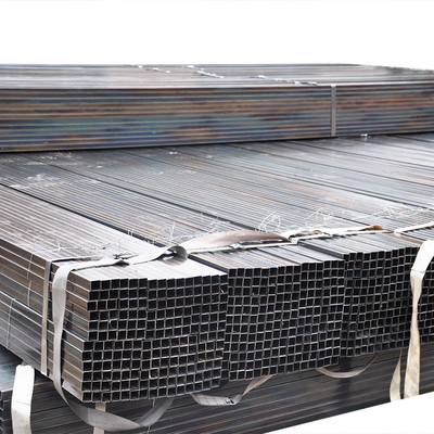 6M Hot Rolled Square rechteckiges Stahlrohr 2 Zoll-Flussstahl-Rohr Soem