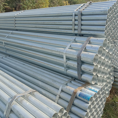 heißes Bad 16Mn Q215 galvanisierte Stahlrohr GI 100mm Rundstahl-Rohr für Bau