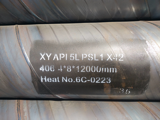 600mm Q235A Runden-Metallrohr leiten nahtloses 15m Spiralen-Kohlenstoffstahl-Rohr für Rohrleitung
