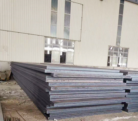 Warm gewalztes Schwarzes 1020 4140 10mm Stahlplatte Flussstahl-Blatt-en S275 kohlenstoffarm