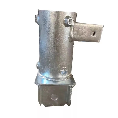 3mm galvanisierten kundenspezifischer Metallrahmen-Herstellungs-heißes Bad-Laser-Schnitt und verbiegende Dienstleistungen Teile